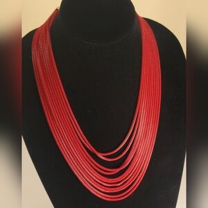 Red Chain Necklace